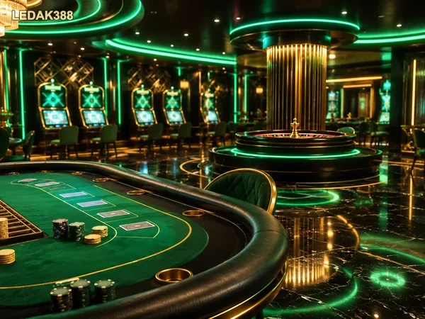 Tampilan beranda permainan online